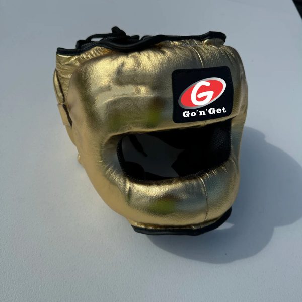Gold Boxing Headgear UK