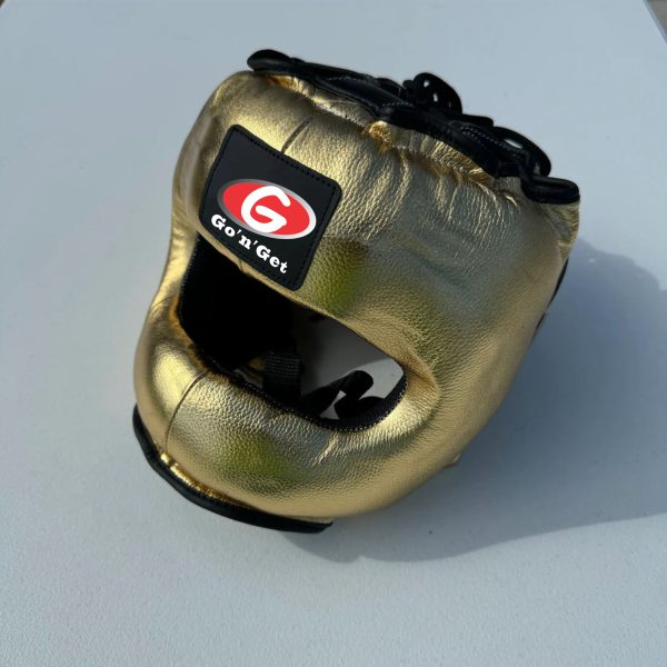 Gold Boxing Headgear UK