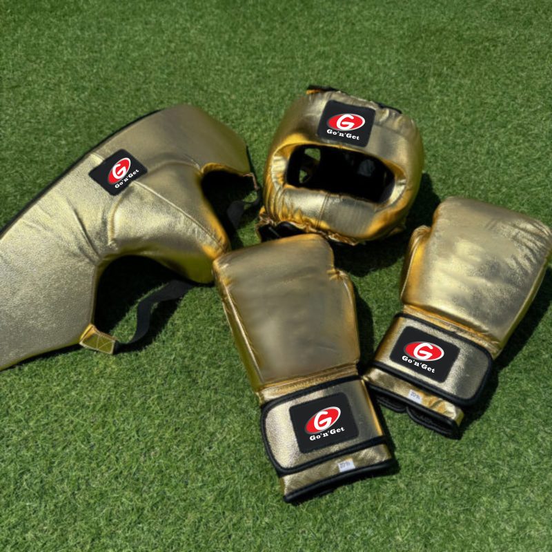 Metallic Gold Sparring Sets UK