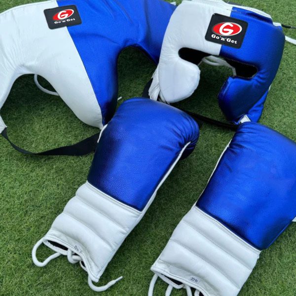 Blue and White Sparring Sets UK